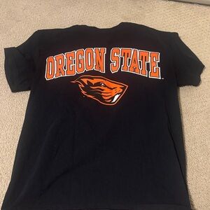Fanatics Oregon State Black and Orange Tee